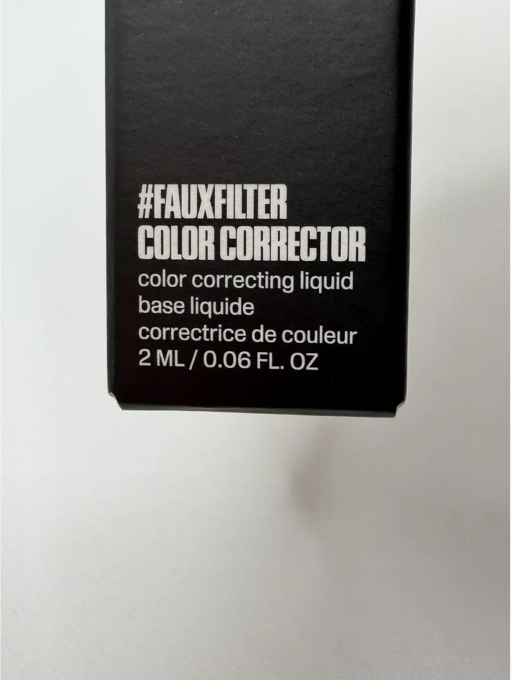 Huda Beauty #FauxFilter Color Corrector Peach Mini 2ml 0.06oz New In Box